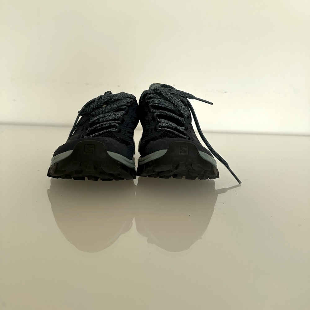 Salomon hiking shoes worn once to climb a small hill